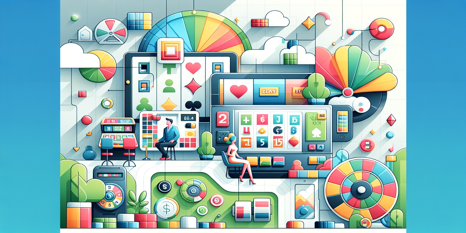 Unlock Free Spin Bonanza: Your Guide to No Deposit Bonuses 2025 article image featuring slot games.